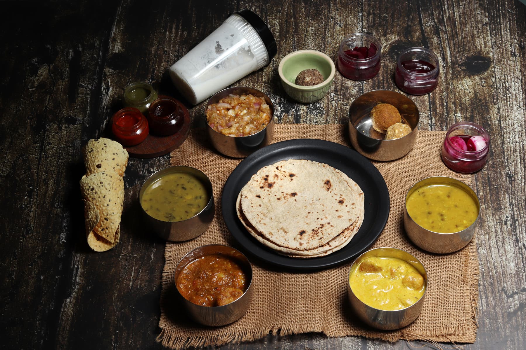 Premium Indian Thali