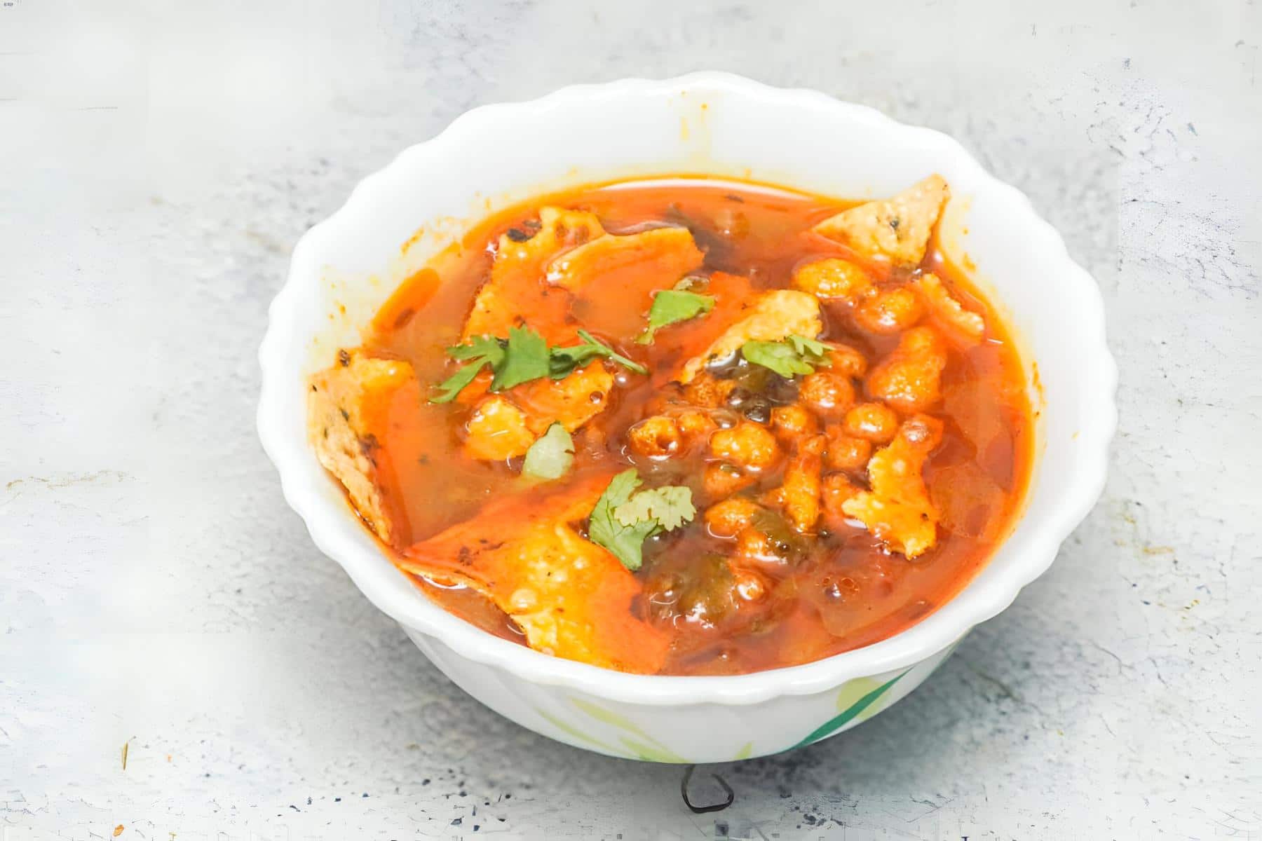 Rajasthani Papad Curry with Desi Ghee & Hing Tadka